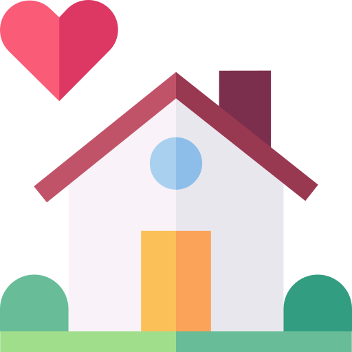 Casa con corazón